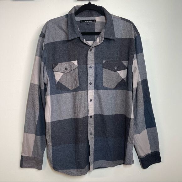 Coastal TNT Long Sleeve Flannel Shirt Size Extra Large - Picture 3 of 10